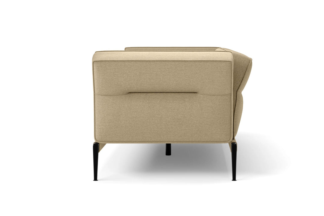 LIVELUSSO Armchair Acerra Armchair Beige Linen Fabric