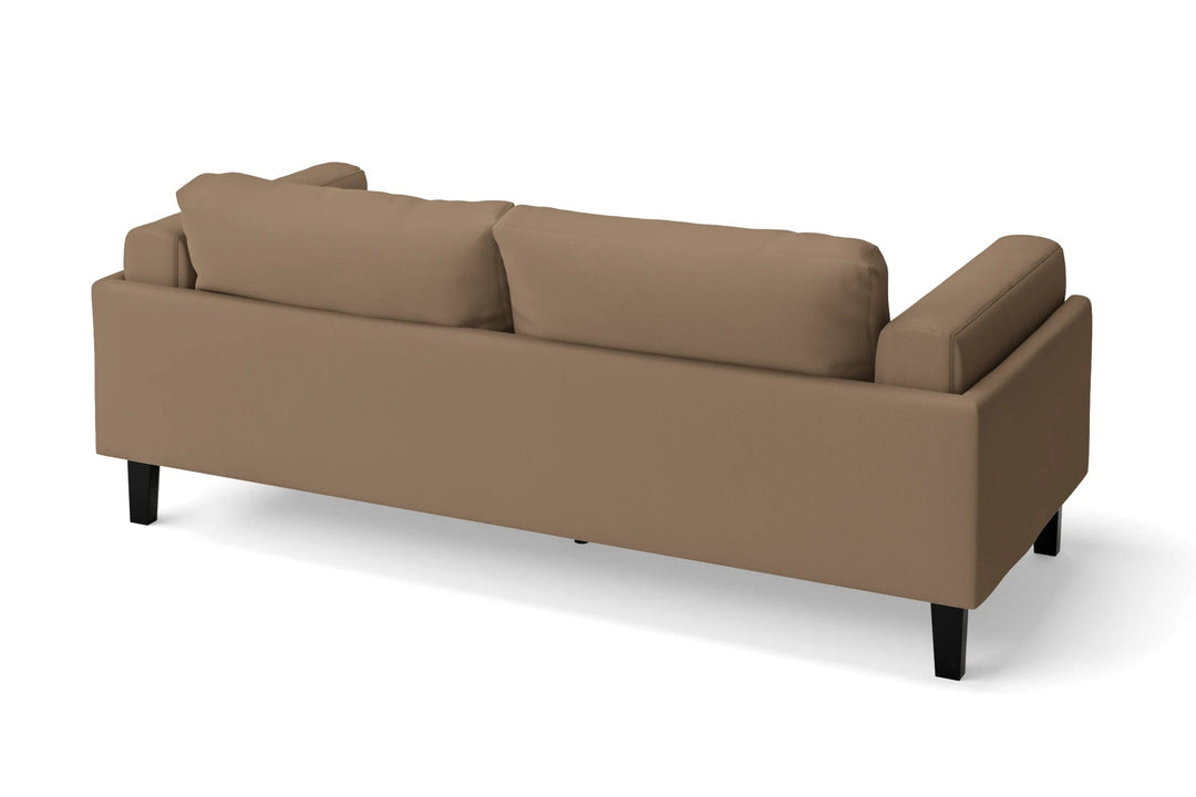 LIVELUSSO Sofa Alseno 3 Seater Sofa Stone Leather