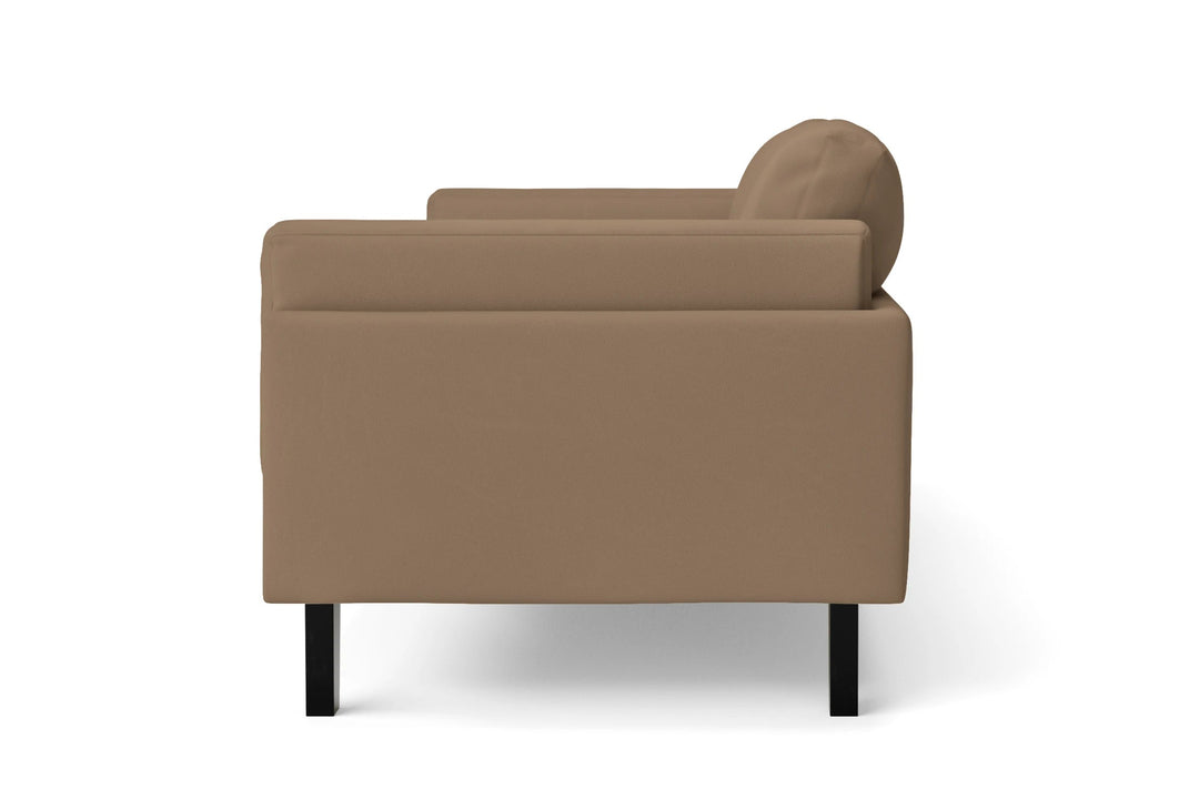 LIVELUSSO Sofa Alseno 3 Seater Sofa Stone Leather