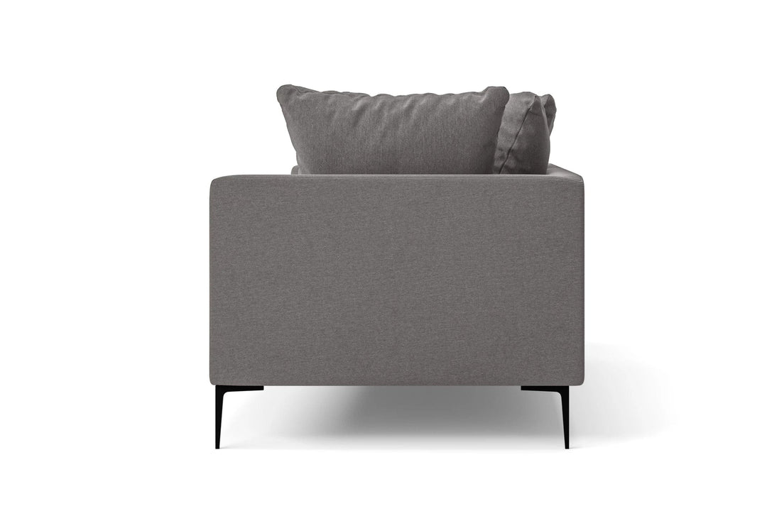 LIVELUSSO Armchair Aprilia Armchair Grey Linen Fabric