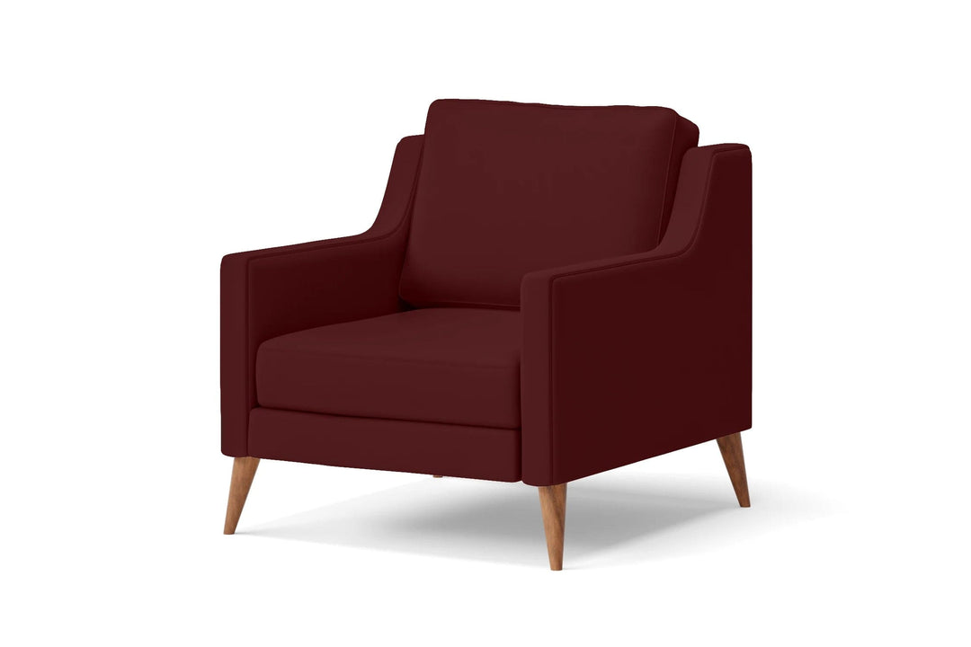 LIVELUSSO Armchair Aquila Armchair Red Leather