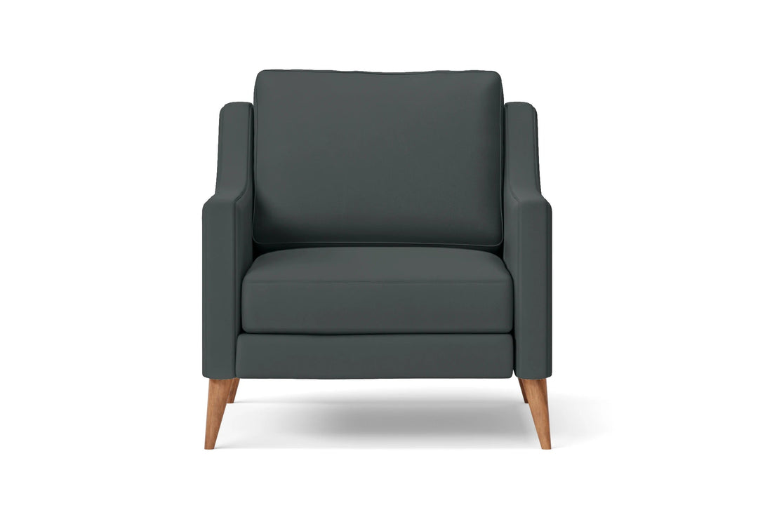 LIVELUSSO Armchair Aquila Armchair Slate Leather