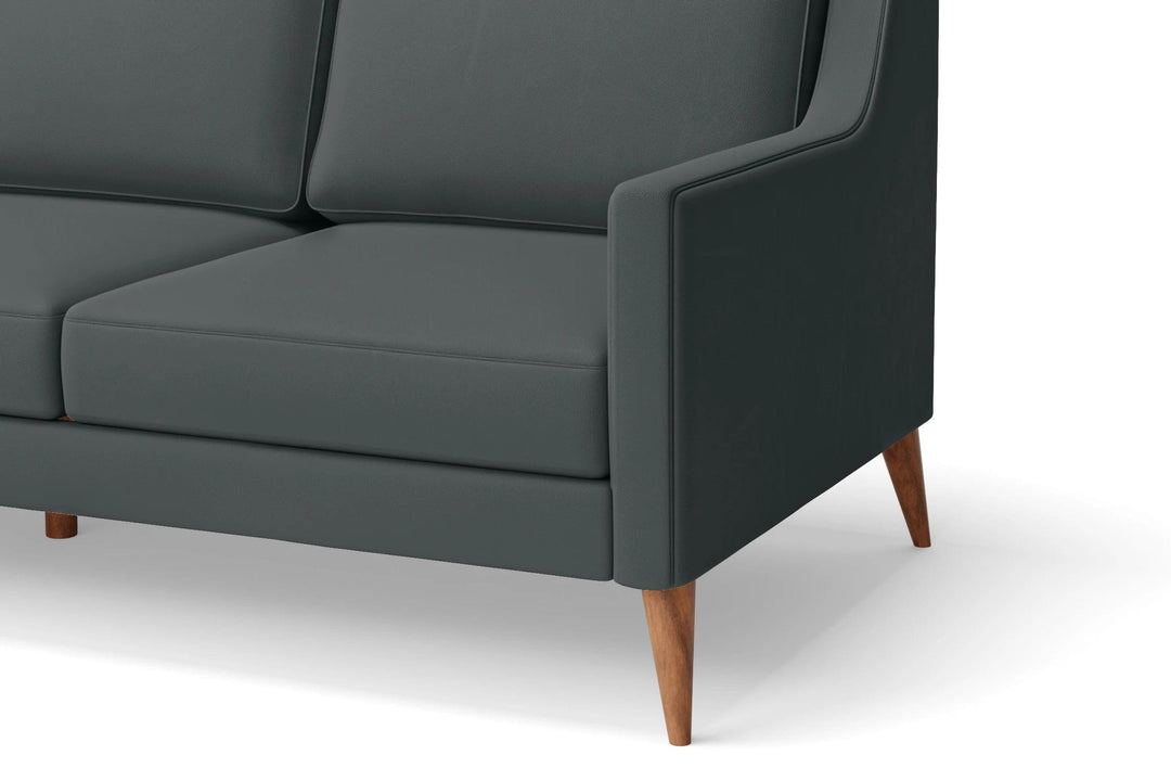 LIVELUSSO Armchair Aquila Armchair Slate Leather