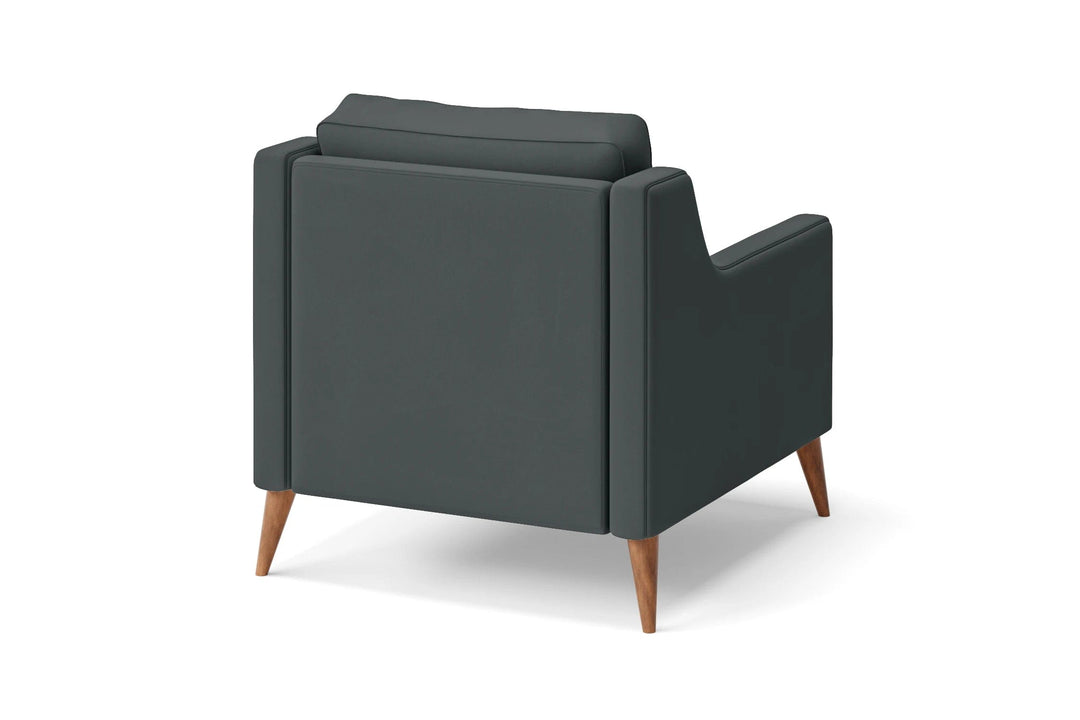 LIVELUSSO Armchair Aquila Armchair Slate Leather