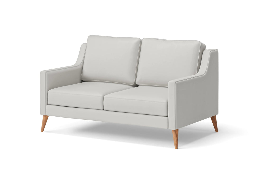 LIVELUSSO Sofa Aquila 2 Seater Sofa White Leather