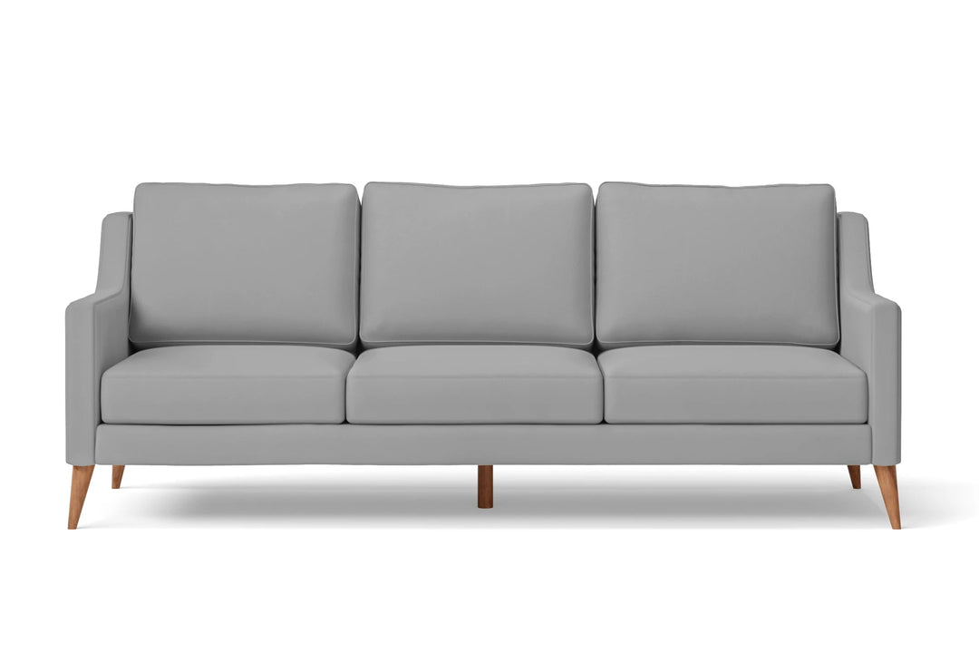 LIVELUSSO Sofa Aquila 3 Seater Sofa Grey Leather