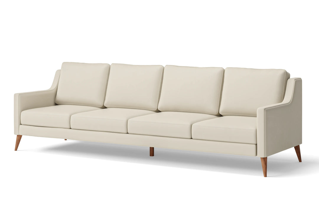 Aquila 4 Seater Sofa Cream Leather