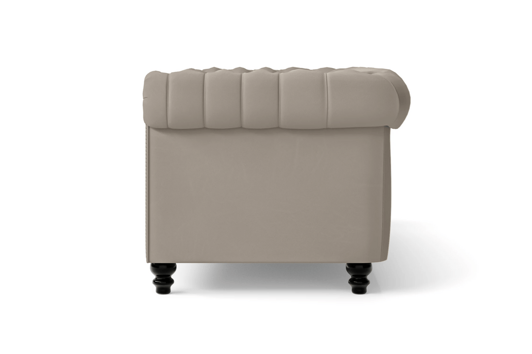 LIVELUSSO Sofa Aversa 3 Seater Sofa Sand Leather