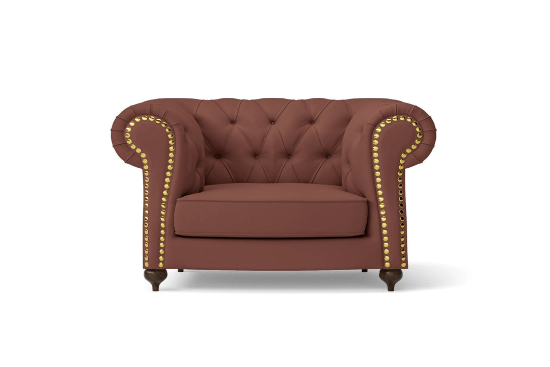 LIVELUSSO Armchair Bitonto Armchair Mauve Leather