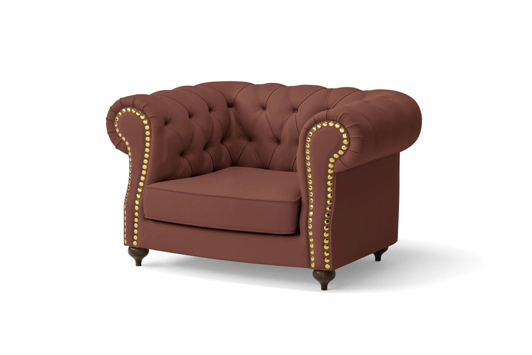 LIVELUSSO Armchair Bitonto Armchair Mauve Leather