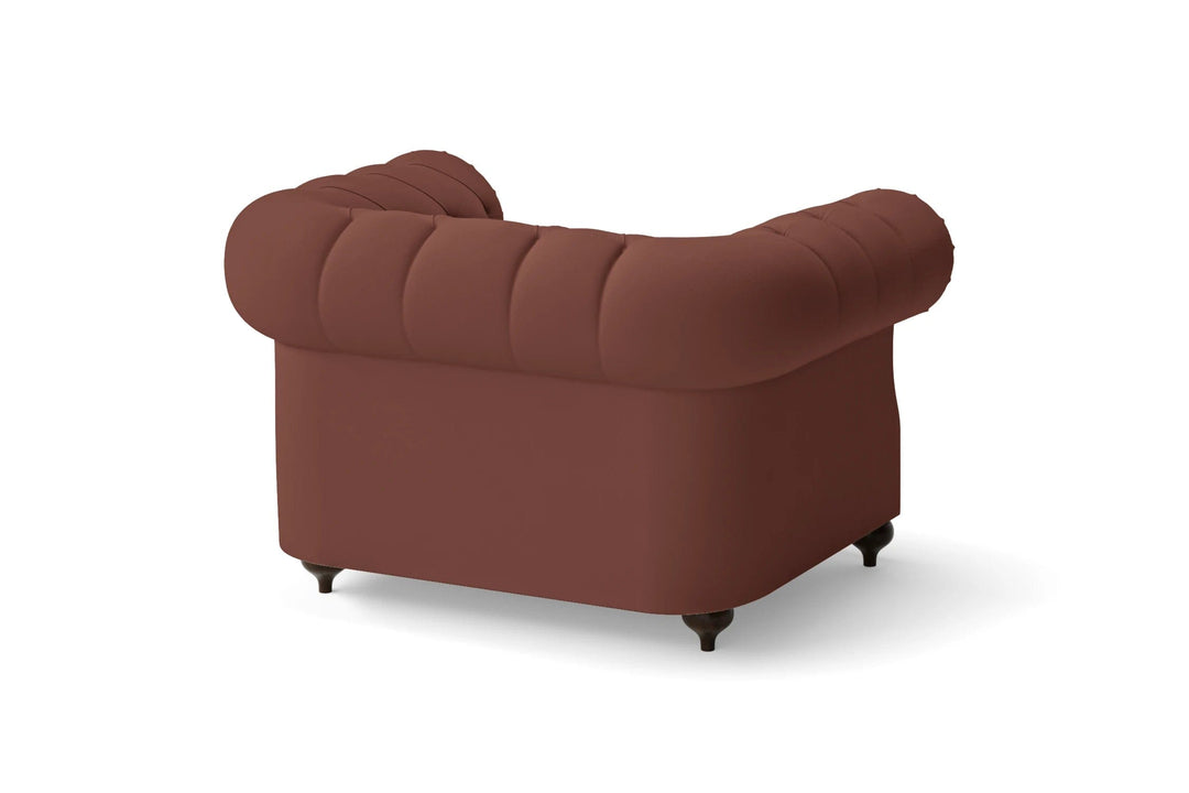 LIVELUSSO Armchair Bitonto Armchair Mauve Leather