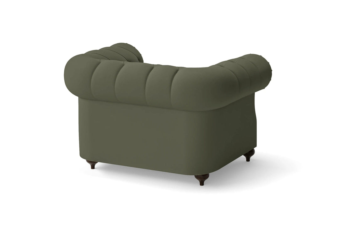 LIVELUSSO Armchair Bitonto Armchair Sage Leather