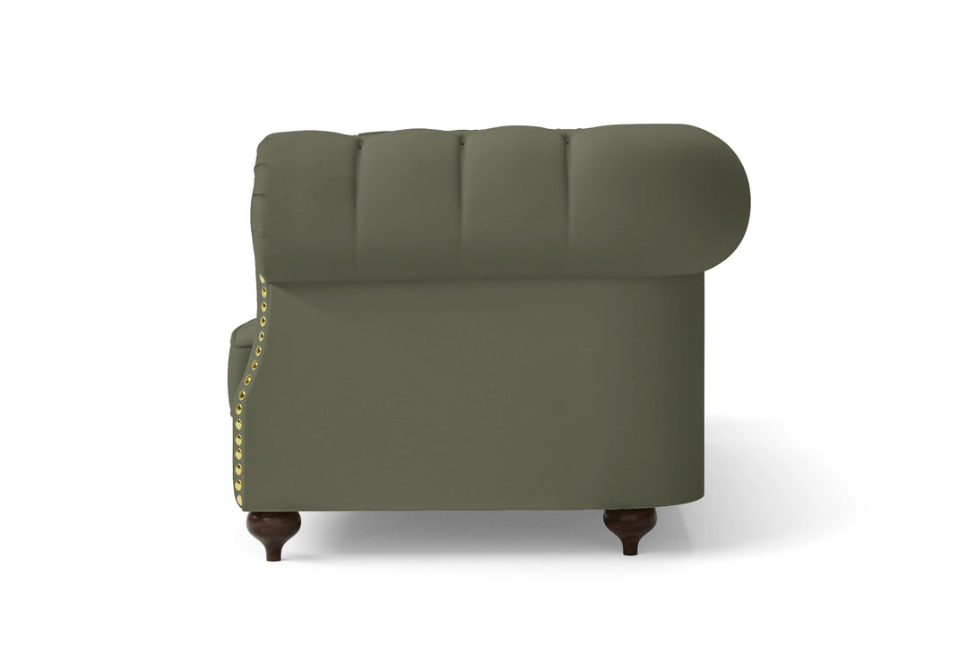 LIVELUSSO Armchair Bitonto Armchair Sage Leather