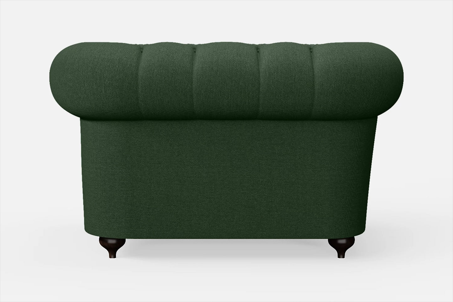 Bitonto Armchair Forest Green Linen Fabric