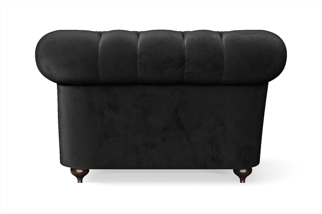 LIVELUSSO Armchair Bitonto Armchair Black Velvet