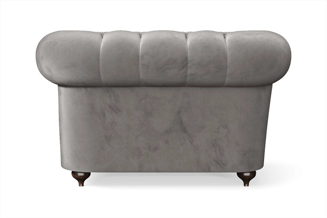 LIVELUSSO Armchair Bitonto Armchair Grey Velvet