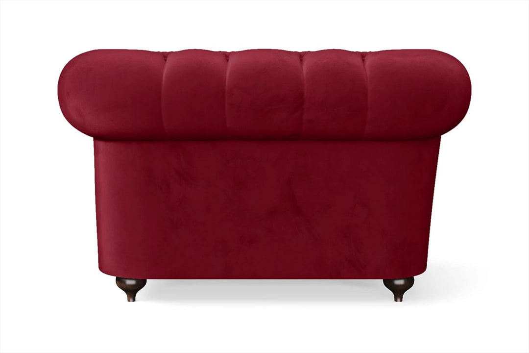 LIVELUSSO Armchair Bitonto Armchair Red Velvet