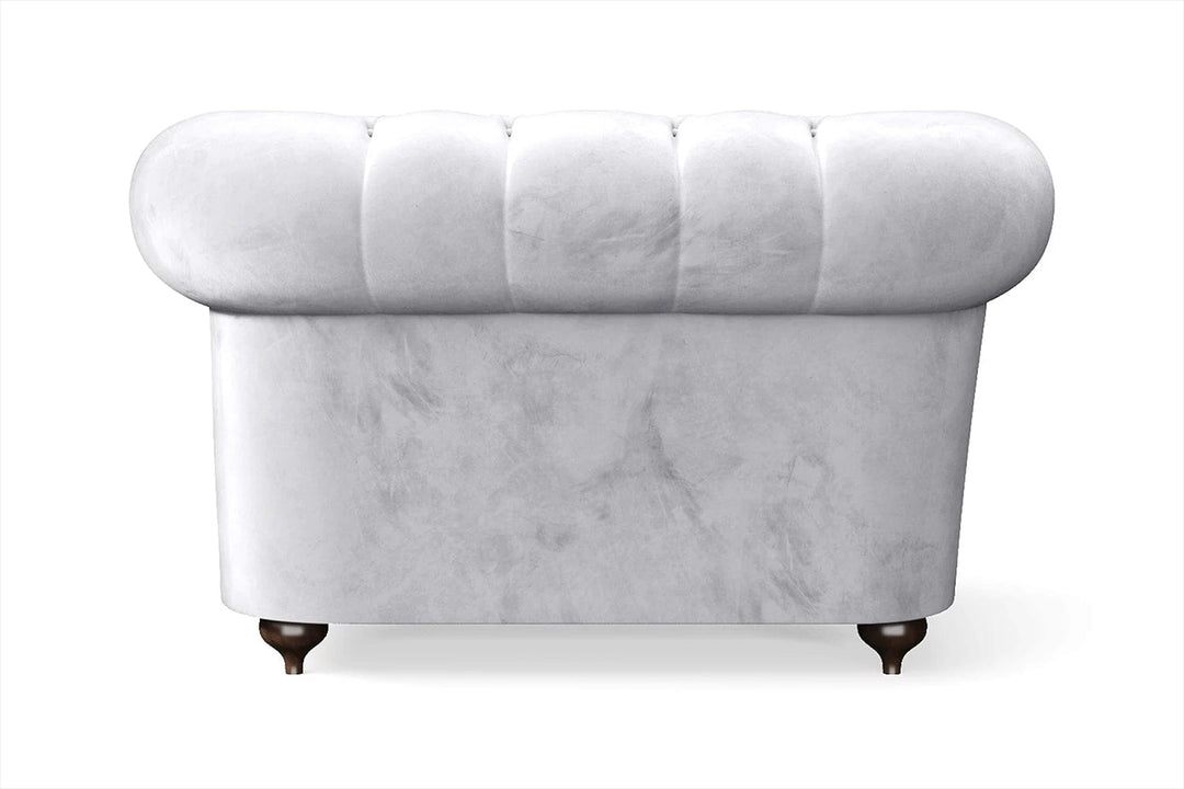 LIVELUSSO Armchair Bitonto Armchair Silver Velvet