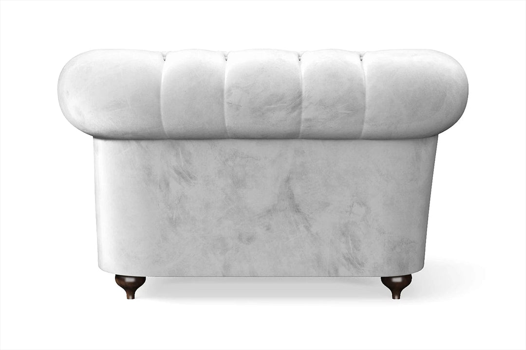 LIVELUSSO Armchair Bitonto Armchair White Velvet