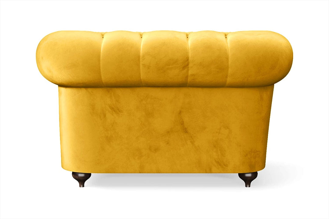 LIVELUSSO Armchair Bitonto Armchair Yellow Velvet