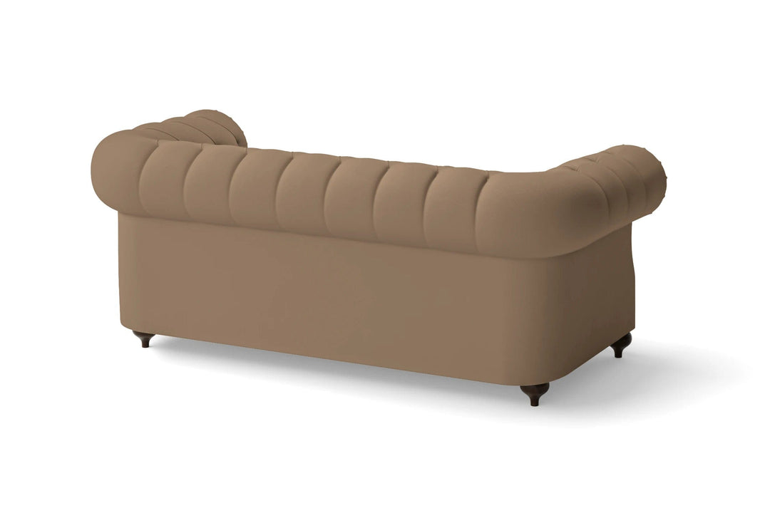 LIVELUSSO Sofa Bitonto 2 Seater Sofa Stone Leather