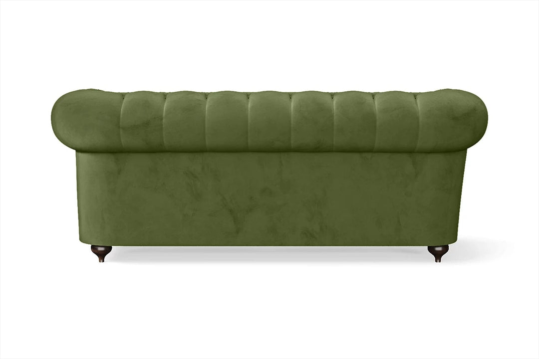 LIVELUSSO Sofa Bitonto 2 Seater Sofa Lime Velvet