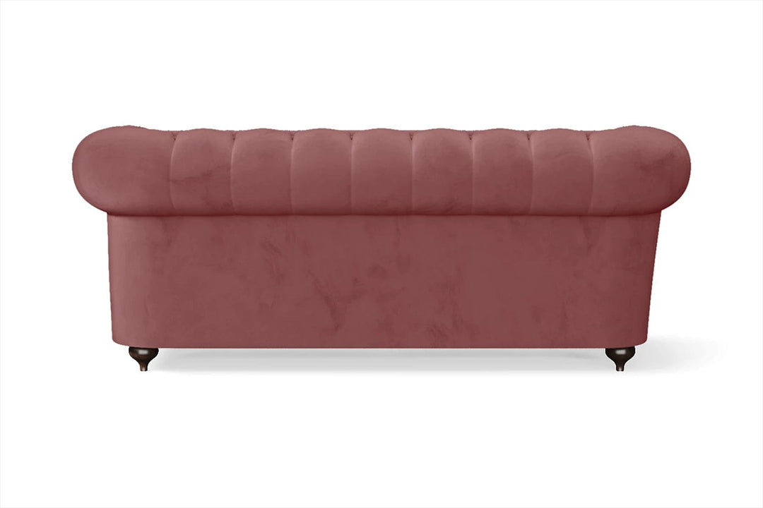 LIVELUSSO Sofa Bitonto 2 Seater Sofa Pink Velvet