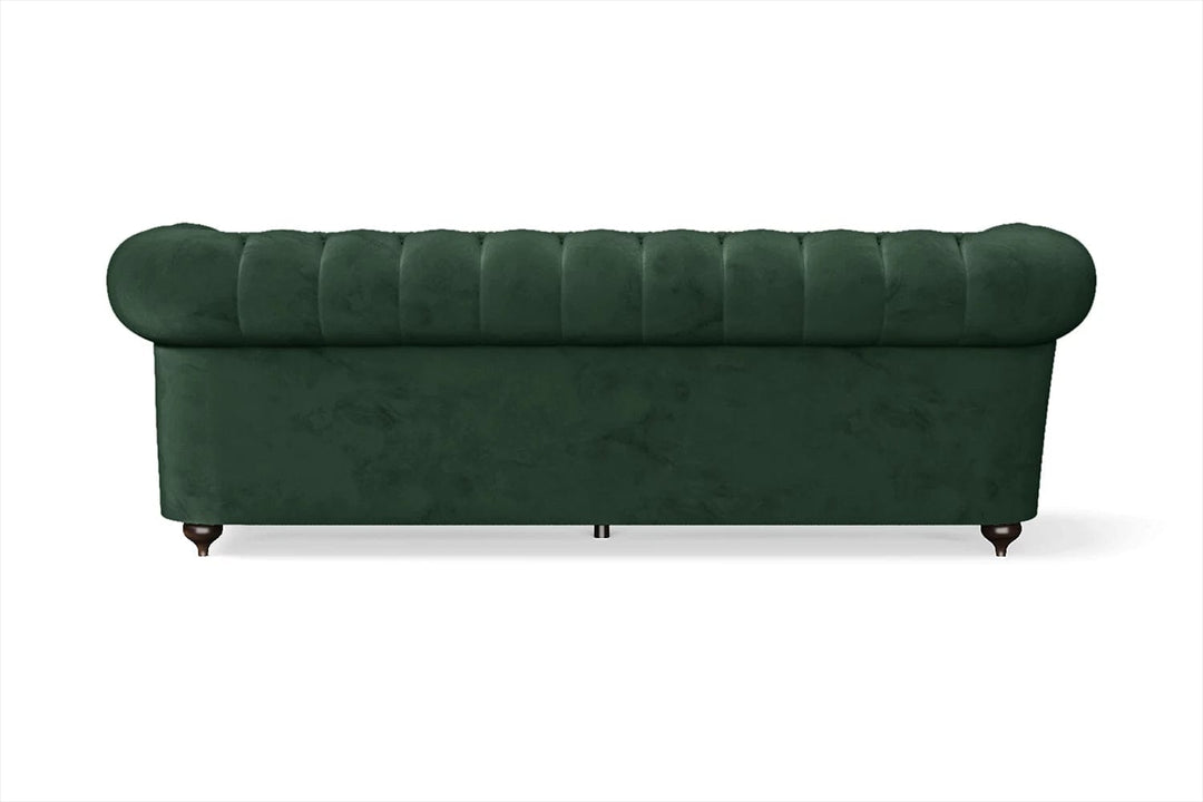 LIVELUSSO Sofa Bitonto 3 Seater Sofa Green Velvet