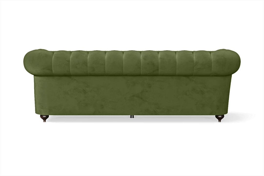 LIVELUSSO Sofa Bitonto 3 Seater Sofa Lime Velvet