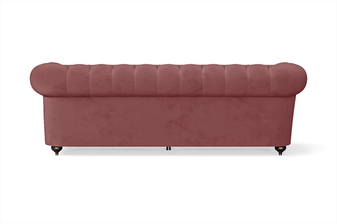 LIVELUSSO Sofa Bitonto 3 Seater Sofa Pink Velvet