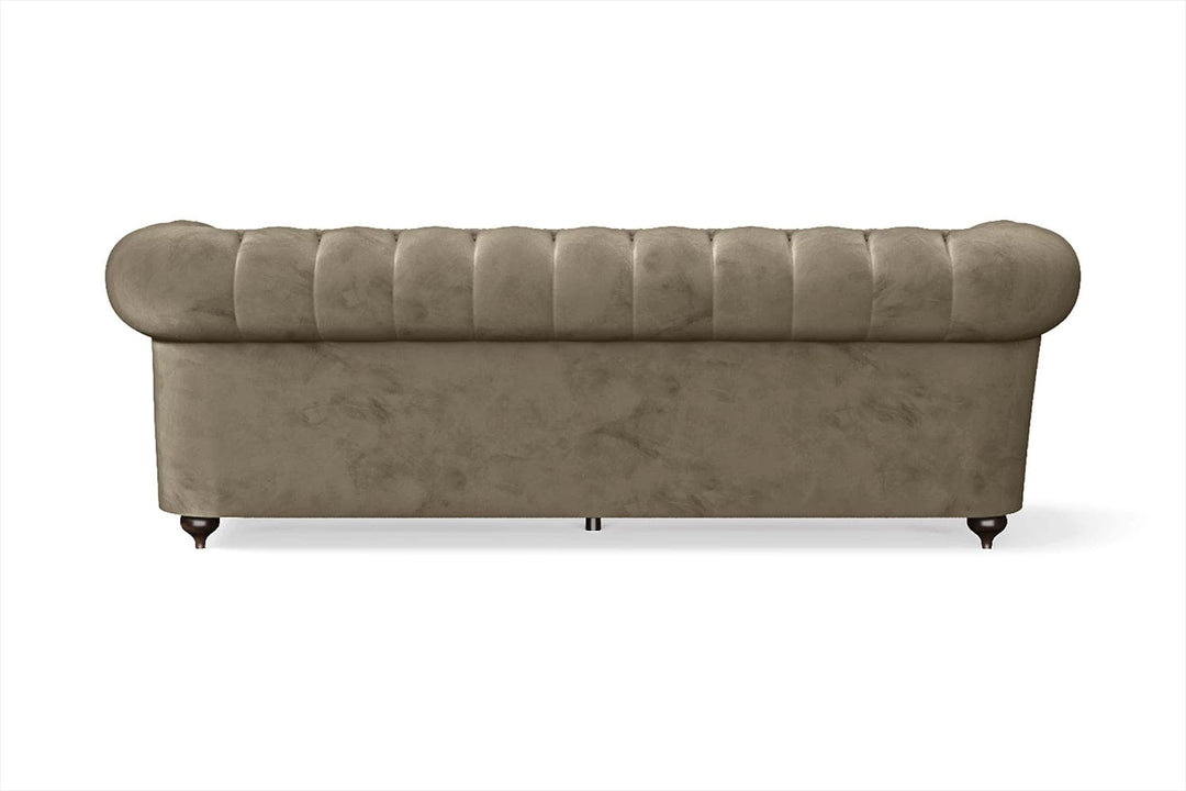 LIVELUSSO Sofa Bitonto 3 Seater Sofa Sand Velvet