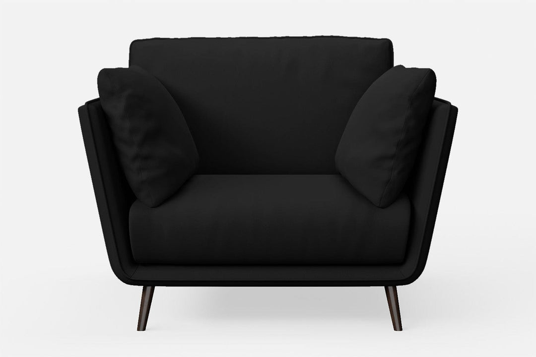 LIVELUSSO Armchair Bologna Armchair Black Leather