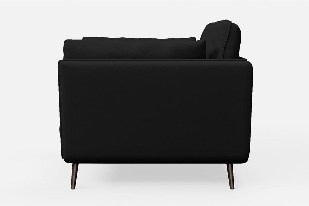 LIVELUSSO Armchair Bologna Armchair Black Leather