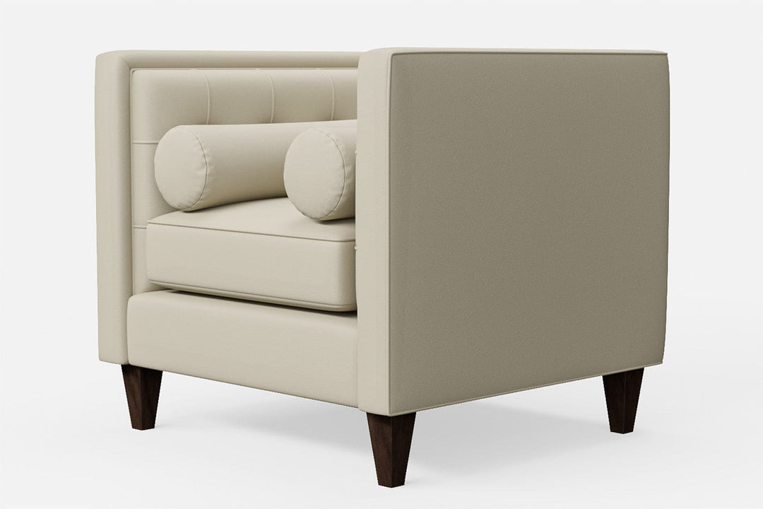 LIVELUSSO Armchair Brescia Armchair Cream Leather