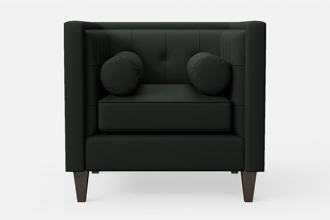 LIVELUSSO Armchair Brescia Armchair Green Leather