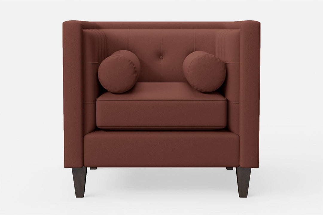 LIVELUSSO Armchair Brescia Armchair Mauve Leather