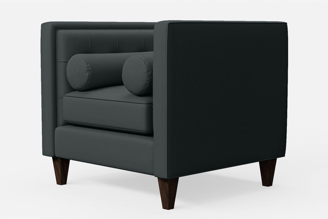 LIVELUSSO Armchair Brescia Armchair Slate Leather