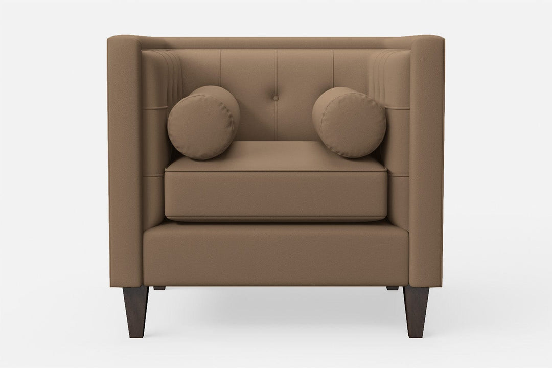 LIVELUSSO Armchair Brescia Armchair Stone Leather