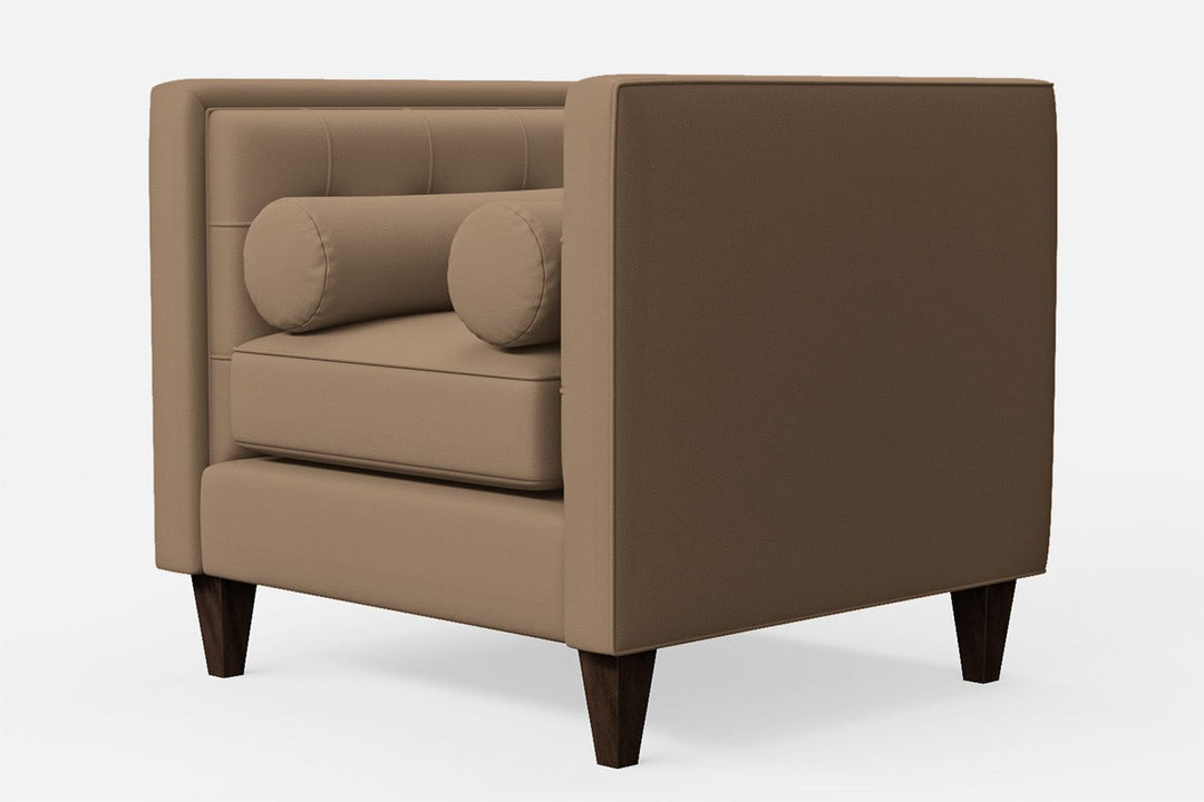 LIVELUSSO Armchair Brescia Armchair Stone Leather