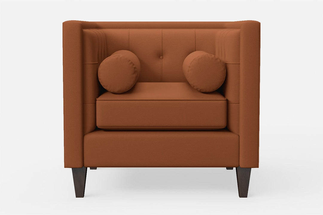 LIVELUSSO Armchair Brescia Armchair Tan Brown Leather