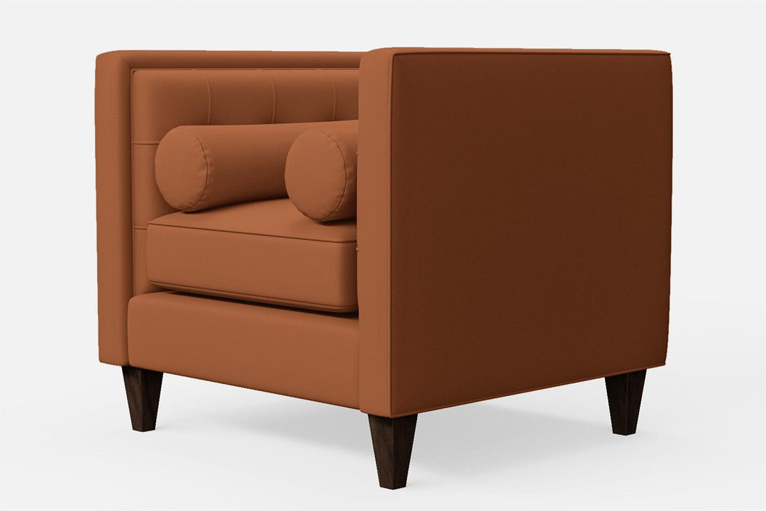 LIVELUSSO Armchair Brescia Armchair Tan Brown Leather