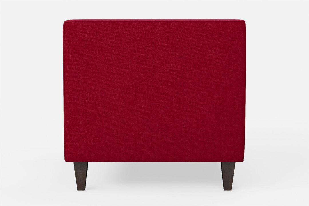 LIVELUSSO Armchair Brescia Armchair Red Linen Fabric