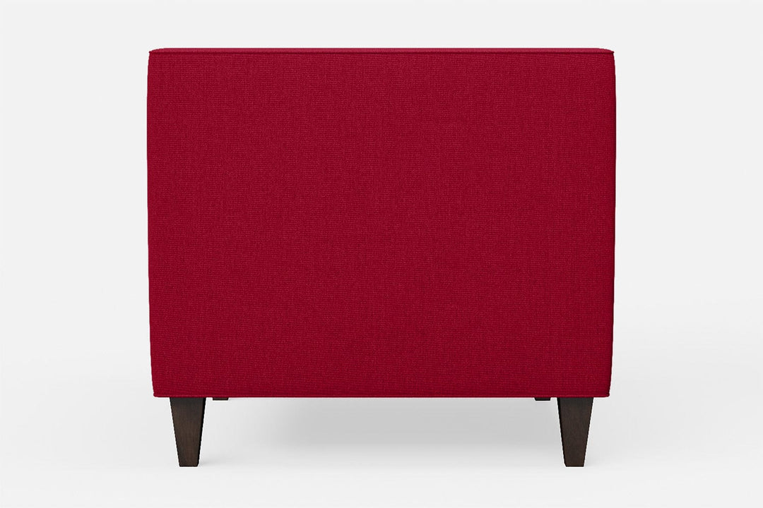 LIVELUSSO Armchair Brescia Armchair Red Linen Fabric