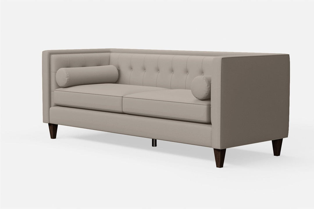 LIVELUSSO Sofa Brescia 3 Seater Sofa Sand Leather