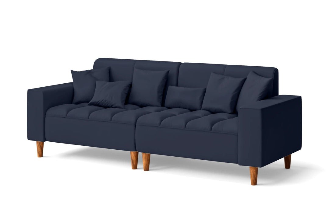 LIVELUSSO Sofa Campania 3 Seater Sofa Spruce Leather