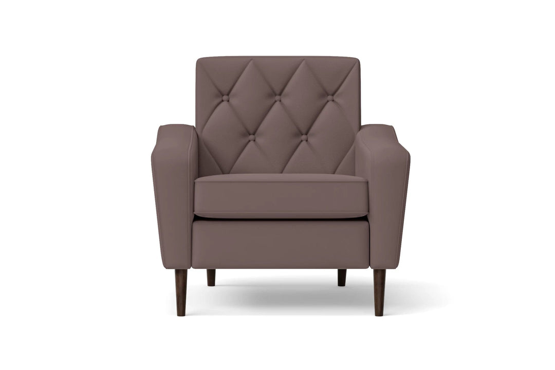 LIVELUSSO Armchair Carpi Armchair Rose Taupe Leather