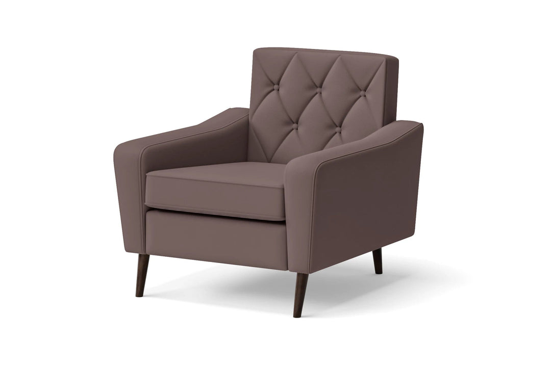 LIVELUSSO Armchair Carpi Armchair Rose Taupe Leather