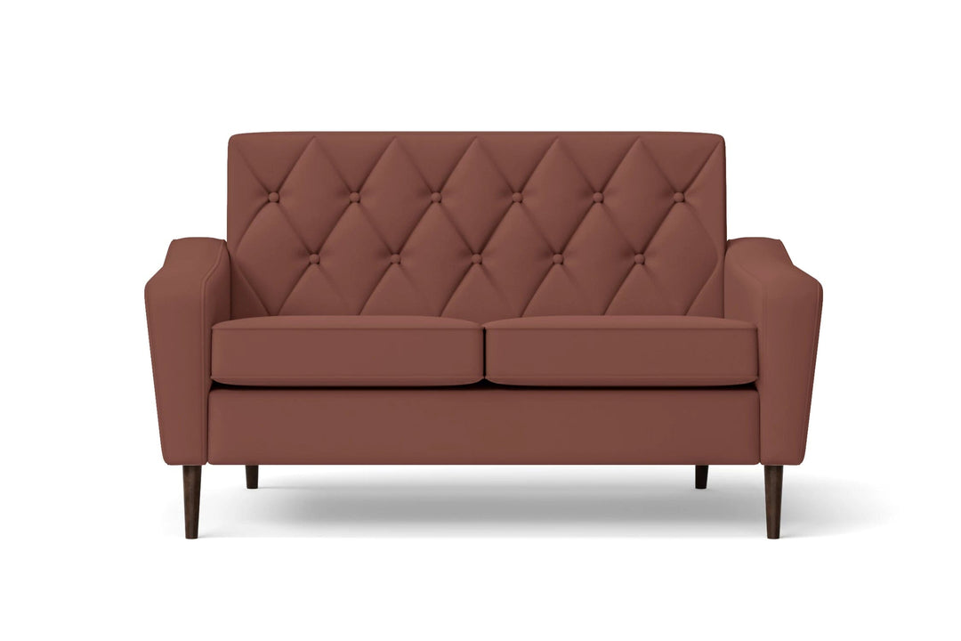 LIVELUSSO Sofa Carpi 2 Seater Sofa Mauve Leather