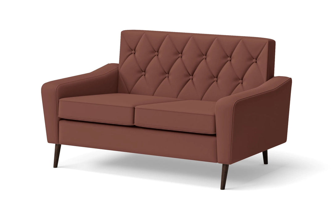 LIVELUSSO Sofa Carpi 2 Seater Sofa Mauve Leather