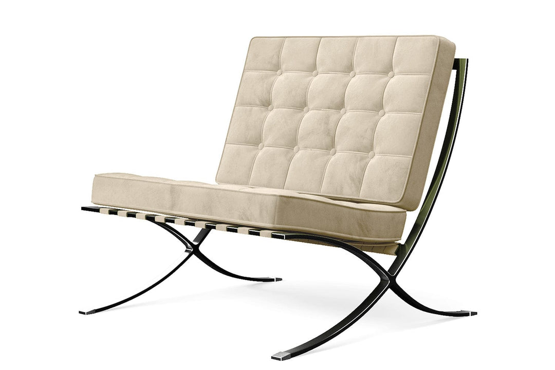 LIVELUSSO Armchair Catania Armchair Cream Velvet